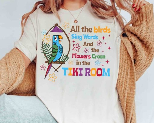 Enchanted Tiki Room All The Birds Sing Vintage T-shirt