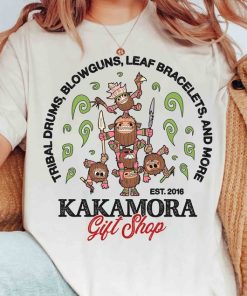 Funny Moana Kakamora Coconut Gift Shop 2016 Vintage T-shirt