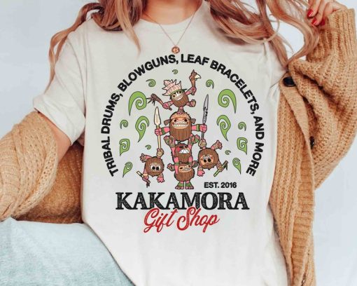 Funny Moana Kakamora Coconut Gift Shop 2016 Vintage T-shirt