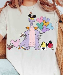 Disney Epcot Figment Mickey Balloons Retro T-shirt