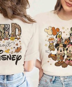 Cute Mickey Mouse & Friends Animal Kingdom Balloons T-shirt