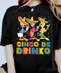 Disney The Three Caballeros Cinco de Drinko Shirt