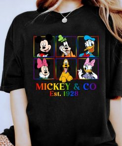 Disney Mickey And Friends LGBT Pride T-shirt, Rainbow Disney Shirt