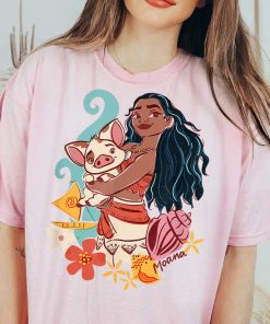 Retro Disney Moana Pua Pig Shirt, Walt Disney World T-shirt