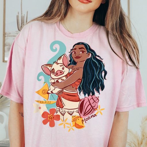 Retro Disney Moana Pua Pig Shirt, Walt Disney World T-shirt