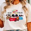 Disney Cars Mcqueen Shirt, Mater Mcqueen Sally Friend T-shirt