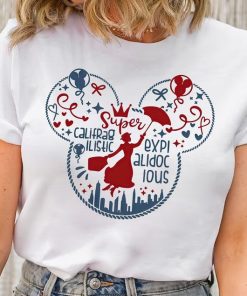 Retro Poppins Apothecary Mickey Ears T-shirt, Disney Mary Poppins Tee