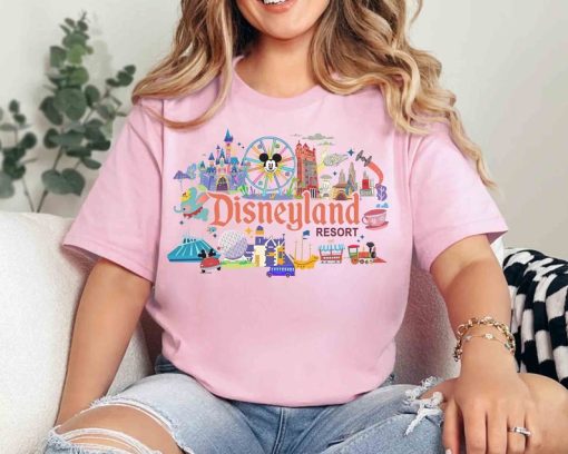 Disneyland Resort Pixar Fest 2024 T-shirt, Inside Out Group