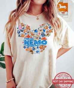 Funny Finding Nemo Characters Shirt, Disney Cruise Mickey Ears Tshirt