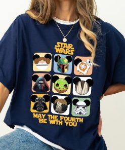 Vintage Star Wars Characters May The 4th Be With You Shirt