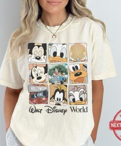 Retro 90S Walt Disney World Shirt, Funny Mickey And Friends Tshirt