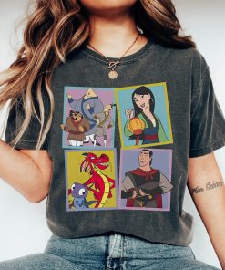 Vintage Disney Mulan Characters Shirt