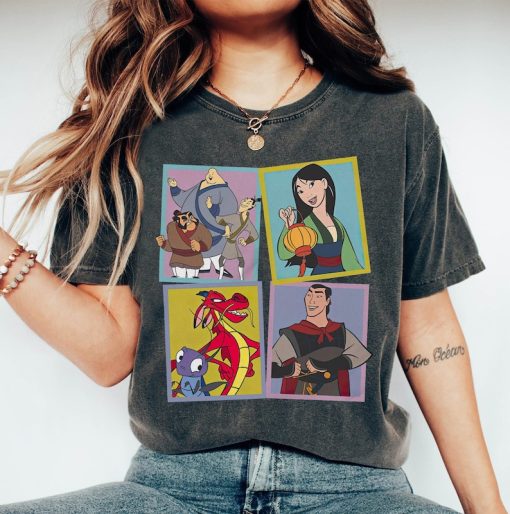 Vintage Disney Mulan Characters Shirt