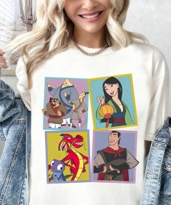 Vintage Disney Mulan Characters Shirt