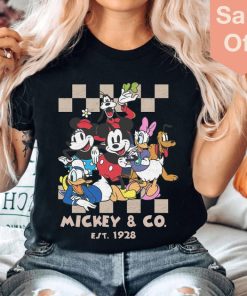 Comfort Colors Retro Vintage Disney Mickey & Co 1928 Shirt