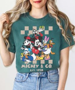 Comfort Colors Retro Vintage Disney Mickey & Co 1928 Shirt