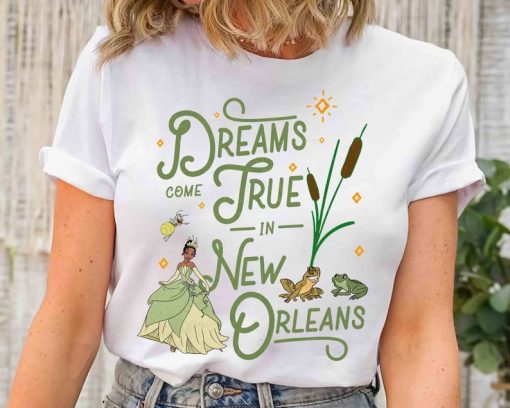 Retro Tiana Dream Come True in New Orleans T-shirt