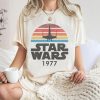 Vintage Disney Star Wars 1977 Shirt, Retro Star Wars Sweatshirt