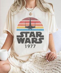 Vintage Disney Star Wars 1977 Shirt, Retro Star Wars Sweatshirt