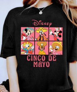 Disney Mickey and Friends Cinco De Mayo Shirt, Mexican Fiesta Shirt