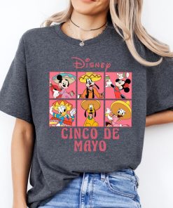 Disney Mickey and Friends Cinco De Mayo Shirt, Mexican Fiesta Shirt