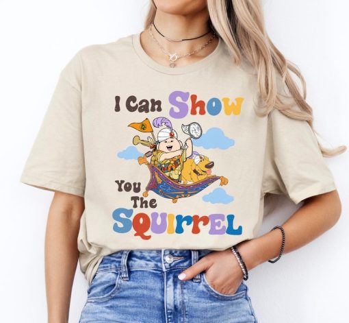 Cute Disney Up Movie Dug The Dog I Can Show You The Squirrel Shirt