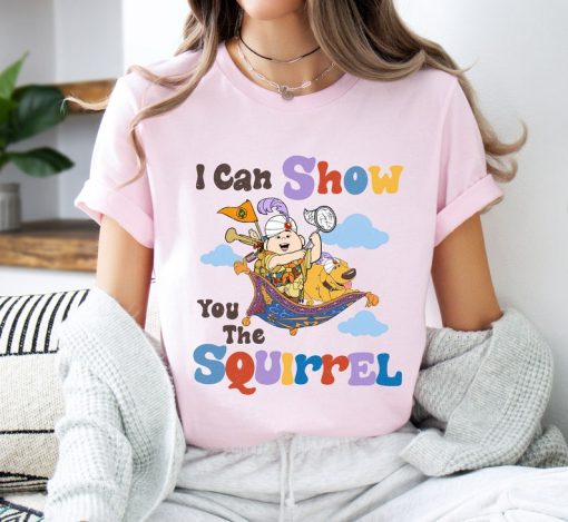 Cute Disney Up Movie Dug The Dog I Can Show You The Squirrel Shirt