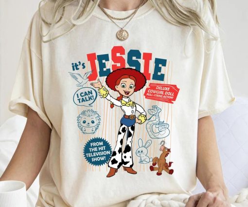 Disney Pixar Toy Story Jessie Cowgirls Portrait Retro Shirt