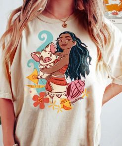 Retro Disney Moana Pua Pig Shirt, Walt Disney World T-shirt