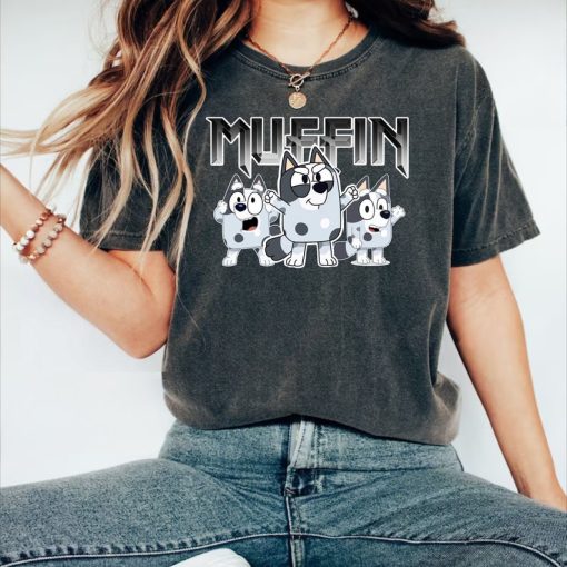 Muffin Heeler Shirt | Bluyye Tee Shirt | Cute Bluye Tshirt