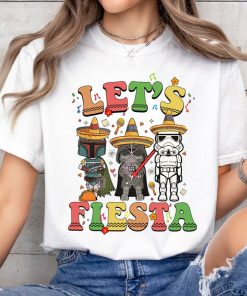 Star Wars Cinco de Mayo Let's Fiesta Shirt, Mexican Fiesta Shirt