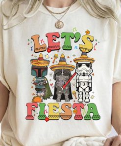 Star Wars Cinco de Mayo Let's Fiesta Shirt, Mexican Fiesta Shirt