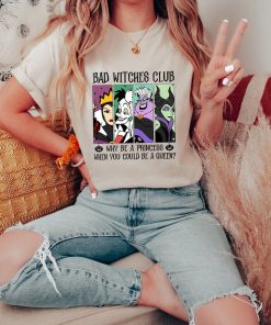 Bad Witches Club Shirt, Halloween Sweatshirt, Villain Squad T-Shirt