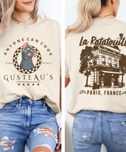 Two Sided Ratatouille Remy Chef Anyone Can Cook Shirt