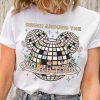 Vintage Drink Around The World Tour Mickey Disco T-shirt