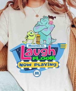 Disney Pixar Monsters Inc The Laugh Floor Comedy Club T-shirt