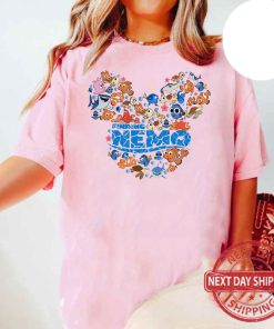 Funny Finding Nemo Characters Shirt, Disney Cruise Mickey Ears Tshirt