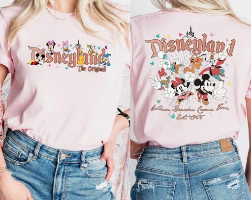 Disneyland The Original 2024 Shirt, Mickey and Friends Shirt