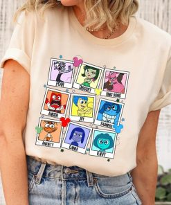 Disney Inside Out Characters Shirt, Inside Out 2 Movie 2024 T-shirt