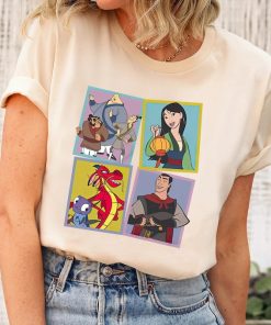 Vintage Disney Mulan Characters Shirt