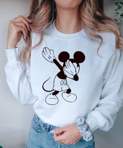 Disney Mickey Dabbing Shirt, Funny Disney T-Shirt, Family Matching Tee