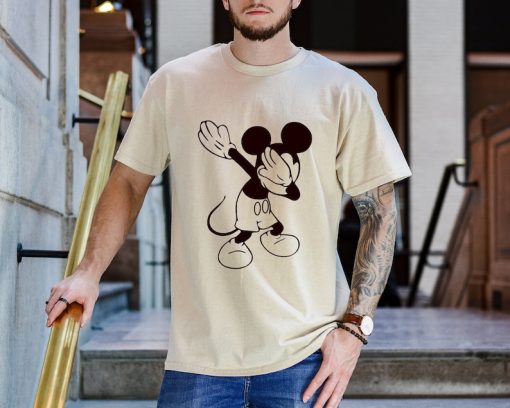 Disney Mickey Dabbing Shirt, Funny Disney T-Shirt, Family Matching Tee