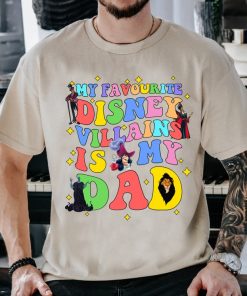 My Favorite Disney Villains is My Dad Shirt, Disney Dad Era Shirt