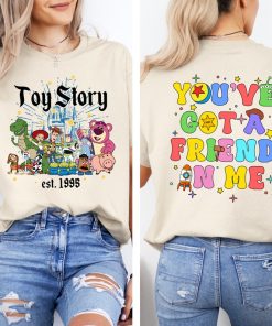 Retro Disney Pixar Toy Story You're Got A Friends In Me Shirt