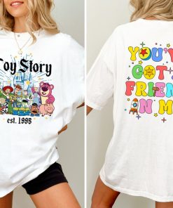 Retro Disney Pixar Toy Story You're Got A Friends In Me Shirt