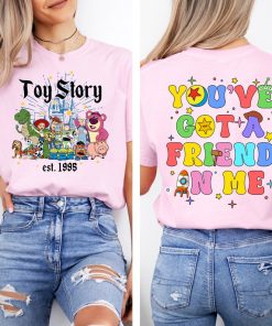 Retro Disney Pixar Toy Story You're Got A Friends In Me Shirt