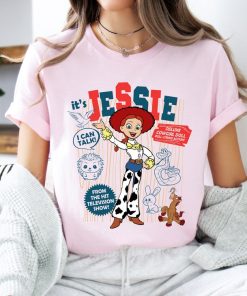 Disney Pixar Toy Story Jessie Cowgirls Portrait Retro Shirt