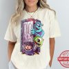 Retro Disney Monsters Inc Characters Group Shirt