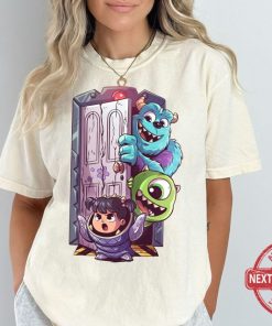 Retro Disney Monsters Inc Characters Group Shirt