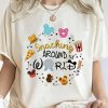 Snacking Around The World Shirt, Vintage Disneyland Family Trip Shirt